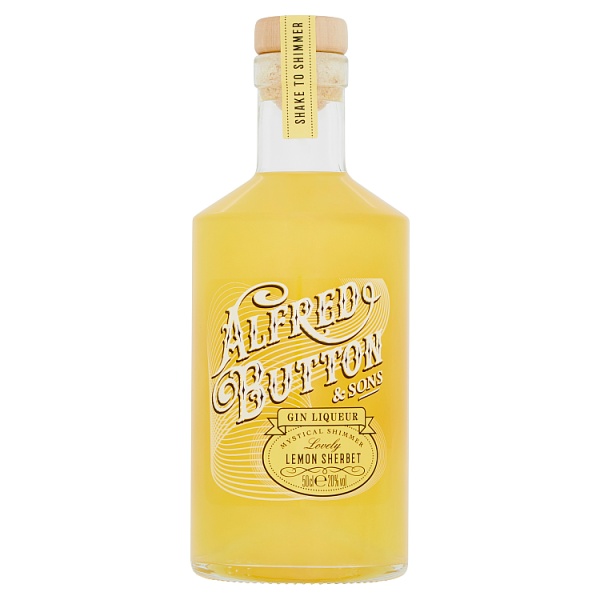 Alfred Button & Sons Gin Liqueur Lovely Lemon Sherbet 50cl